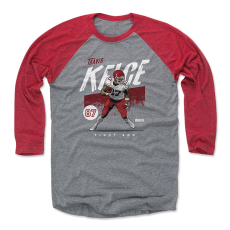 Travis Kelce Men's Baseball T-Shirt | 500 LEVEL