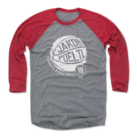 Jakob Poeltl Men's Baseball T-Shirt | 500 LEVEL