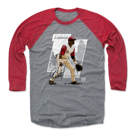 Barry Larkin Men's Baseball T-Shirt | 500 LEVEL