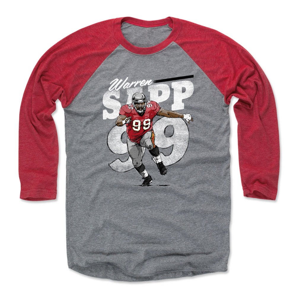 Warren Sapp Men&#39;s Baseball T-Shirt | 500 LEVEL