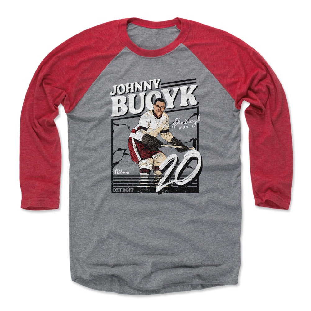 Johnny Bucyk Men&#39;s Baseball T-Shirt | 500 LEVEL
