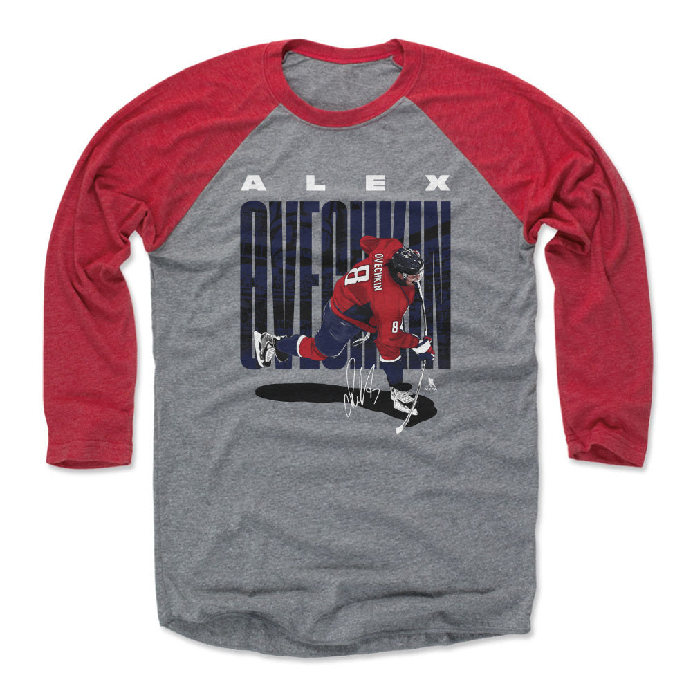 Alex Ovechkin Men's Baseball T-Shirt | 500 LEVEL