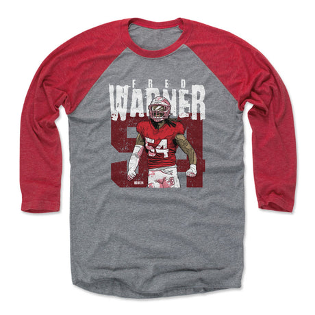 Fred Warner Men's Baseball T-Shirt | 500 LEVEL