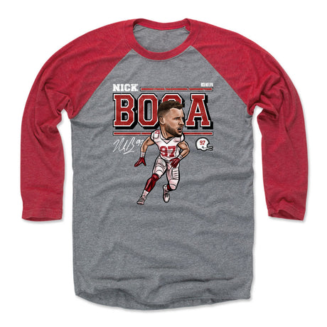 Nick Bosa Men's Baseball T-Shirt | 500 LEVEL