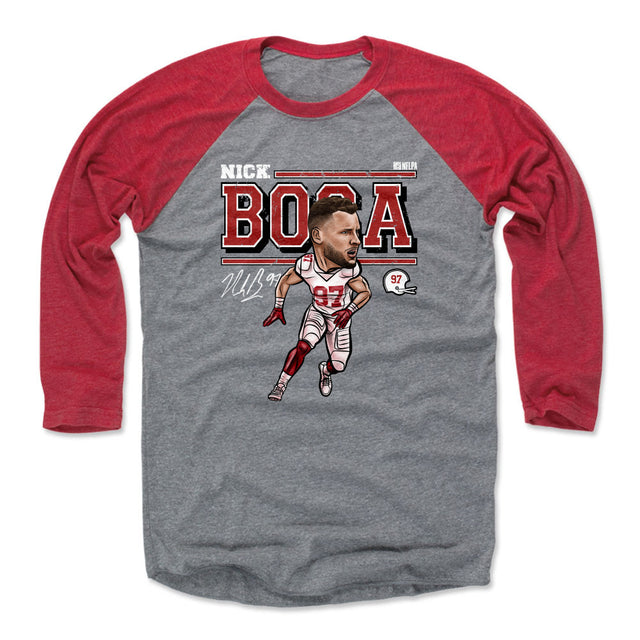 Nick Bosa Men's Baseball T-Shirt | 500 LEVEL