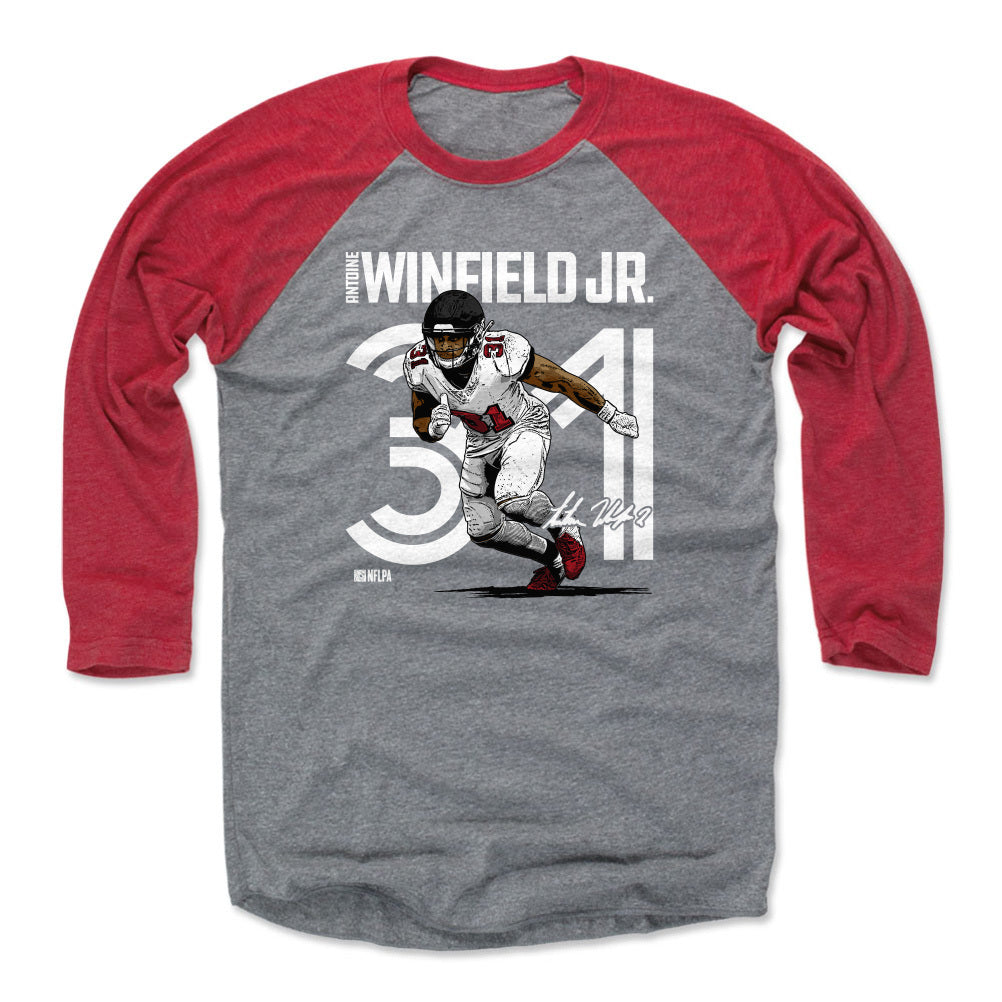Antoine Winfield Jr. Men&#39;s Baseball T-Shirt | 500 LEVEL