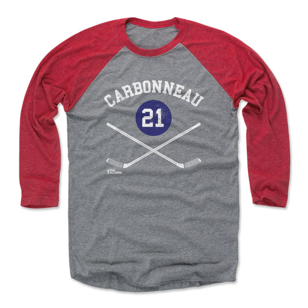 Guy Carbonneau Men&#39;s Baseball T-Shirt | 500 LEVEL