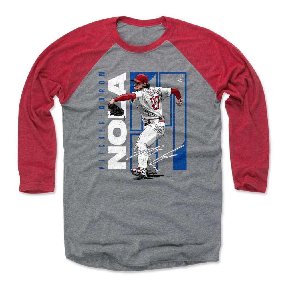 Aaron Nola Men&#39;s Baseball T-Shirt | 500 LEVEL