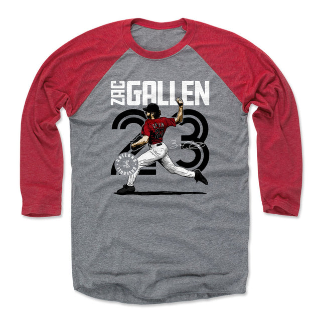 Zac Gallen Men's Baseball T-Shirt | 500 LEVEL