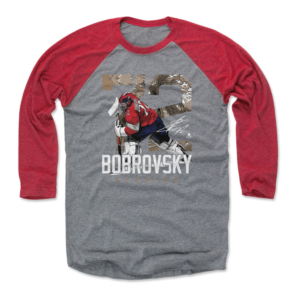 Sergei Bobrovsky Men's Baseball T-Shirt | 500 LEVEL