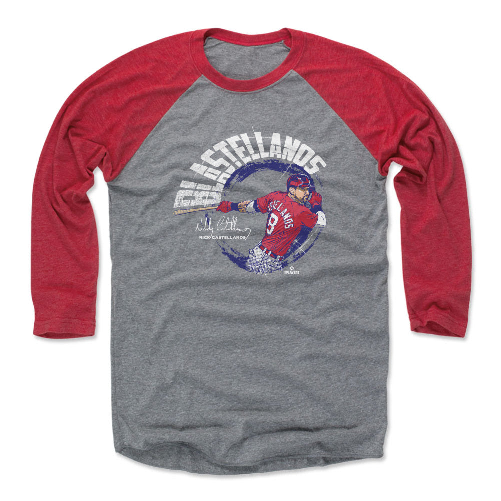 Nick Castellanos Men&#39;s Baseball T-Shirt | 500 LEVEL