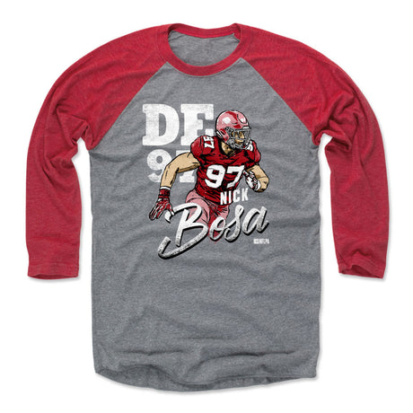 Nick Bosa Men's Baseball T-Shirt | 500 LEVEL