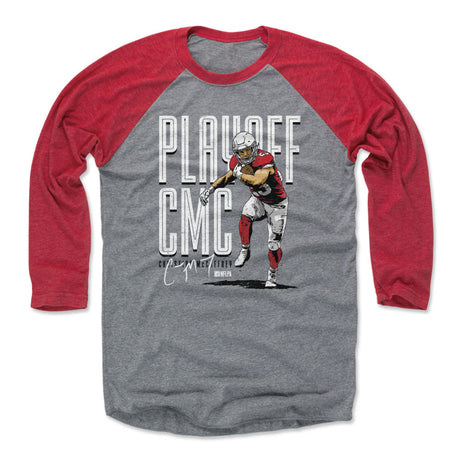 Christian McCaffrey Men's Baseball T-Shirt | 500 LEVEL