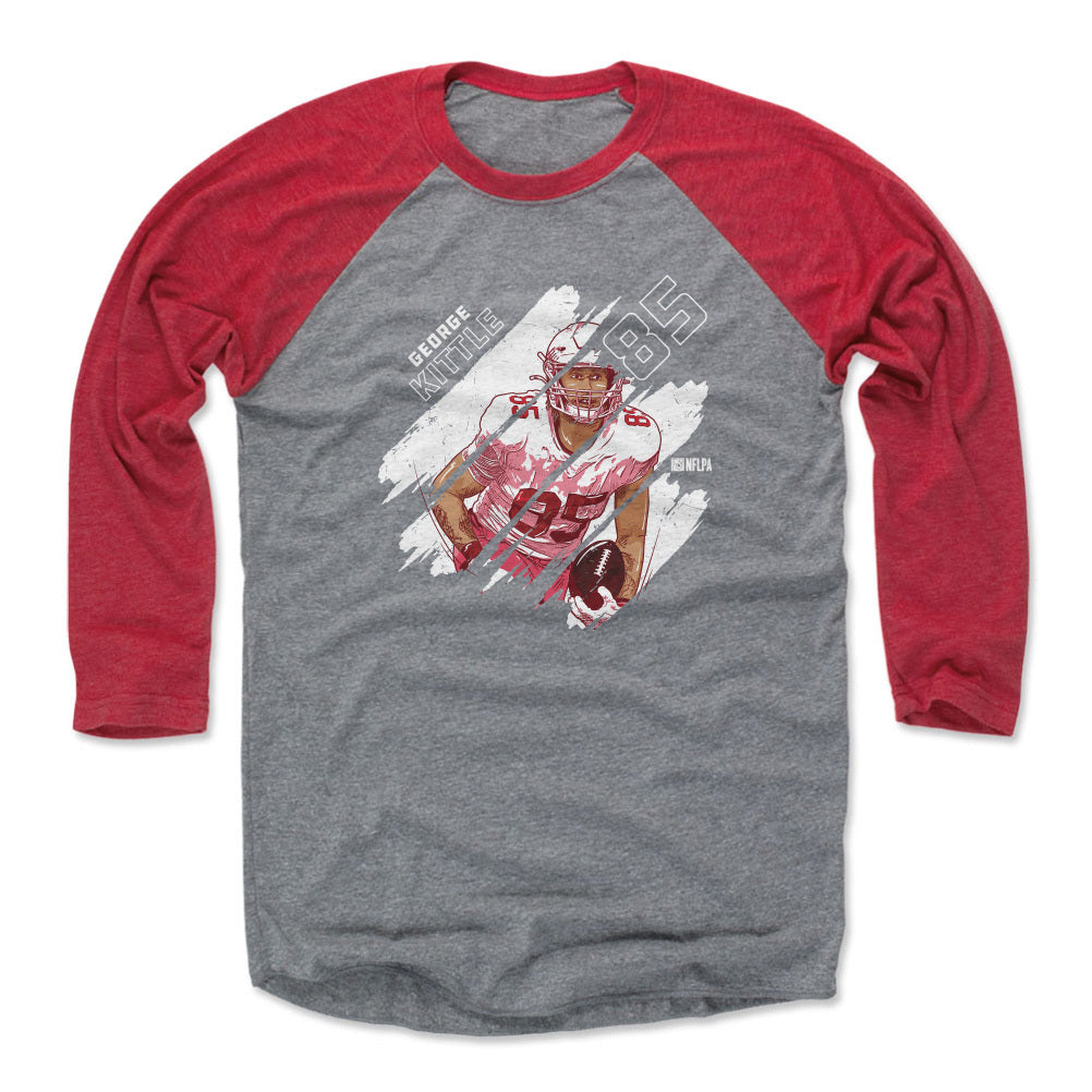 George Kittle Men's Baseball T-Shirt | 500 LEVEL