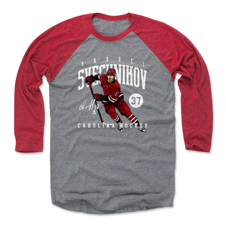 Andrei Svechnikov Men's Baseball T-Shirt | 500 LEVEL