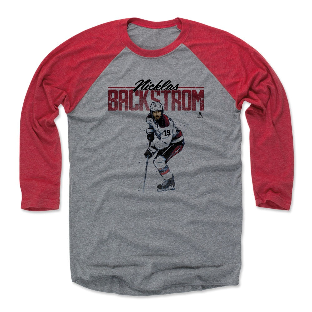 Nicklas Backstrom Men's Baseball T-Shirt | 500 LEVEL