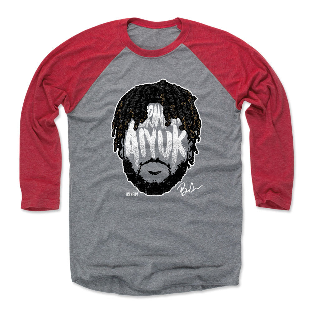 Brandon Aiyuk Men's Baseball T-Shirt | 500 LEVEL