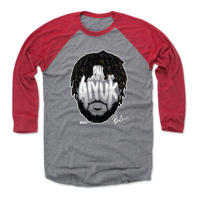 Brandon Aiyuk Men's Baseball T-Shirt | 500 LEVEL