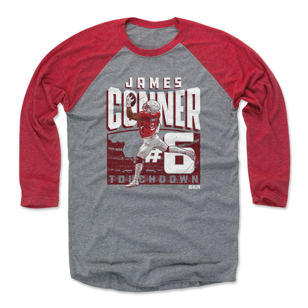 James Conner Men&#39;s Baseball T-Shirt | 500 LEVEL