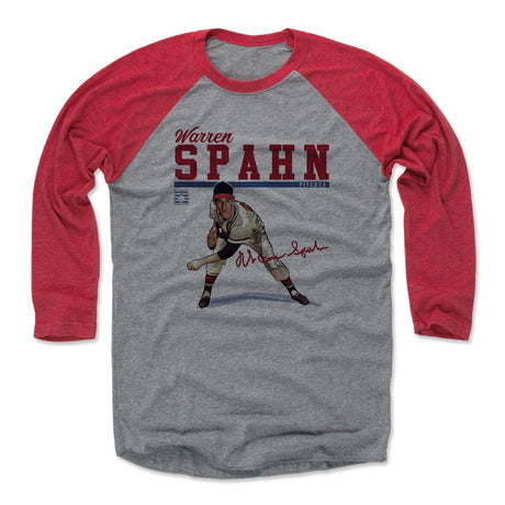 Warren Spahn Men's Baseball T-Shirt | 500 LEVEL