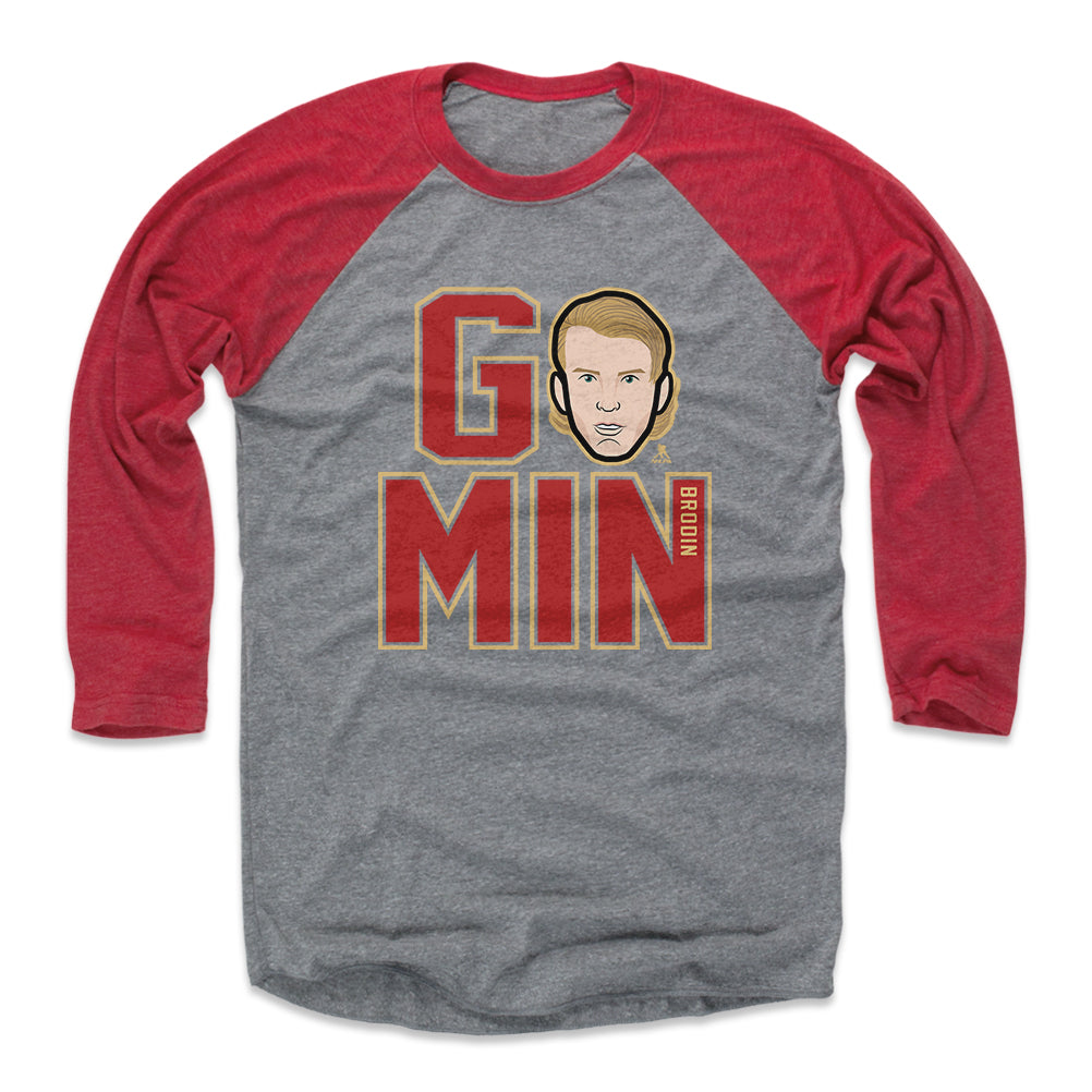 Jonas Brodin Men's Baseball T-Shirt | 500 LEVEL