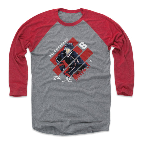 Zach Werenski Men's Baseball T-Shirt | 500 LEVEL