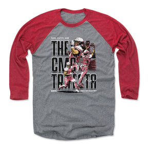 Christian McCaffrey Men's Baseball T-Shirt | 500 LEVEL