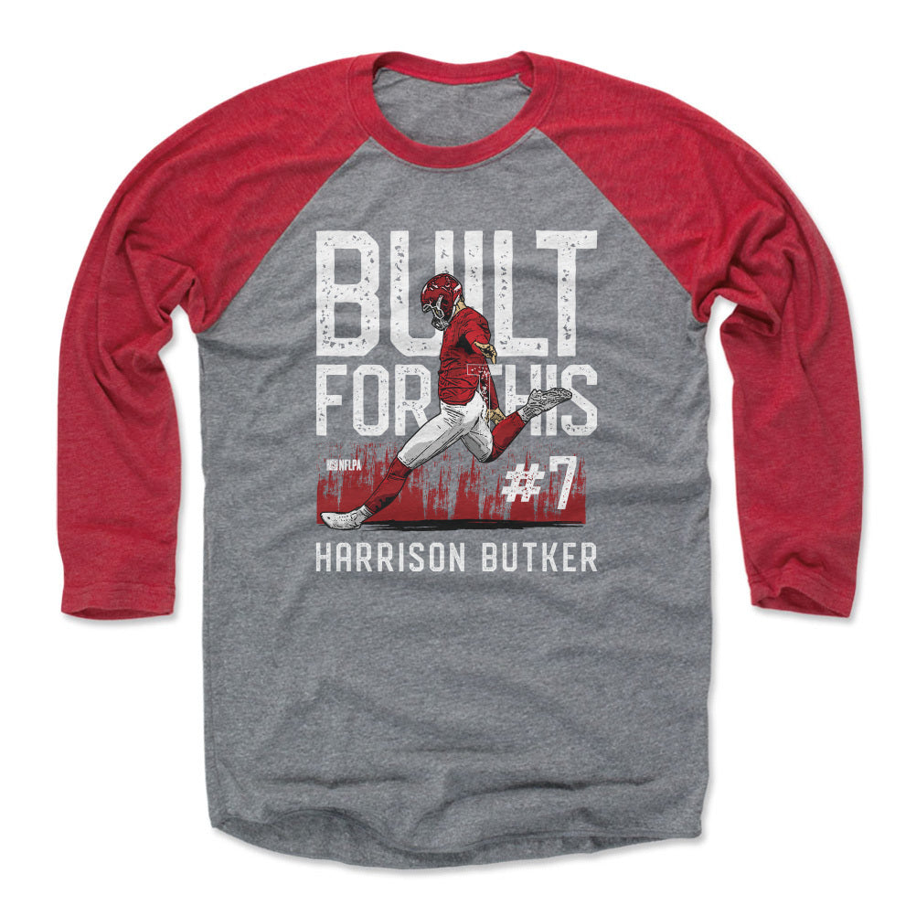 Harrison Butker Men's Baseball T-Shirt | 500 LEVEL