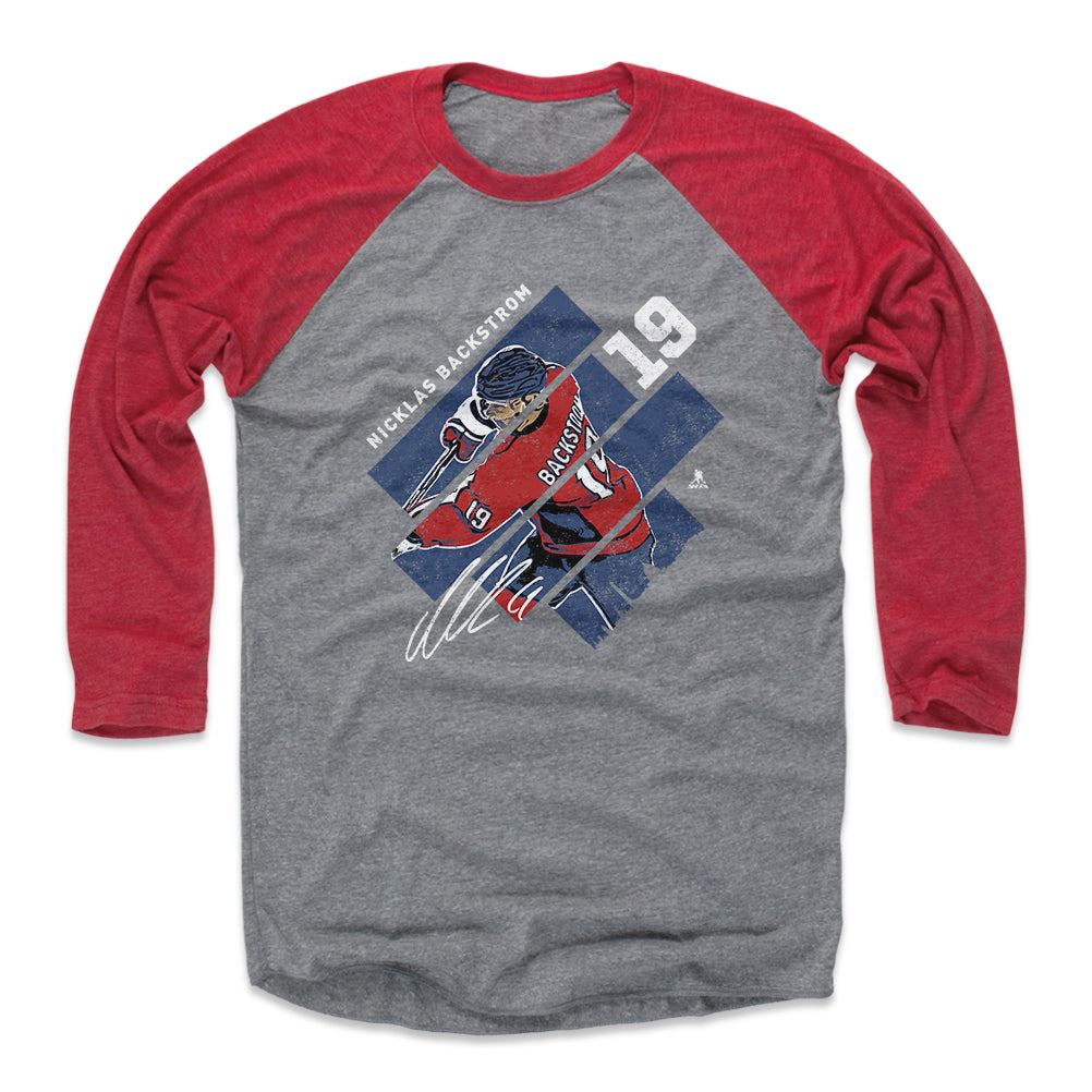 Nicklas Backstrom Men's Baseball T-Shirt | 500 LEVEL