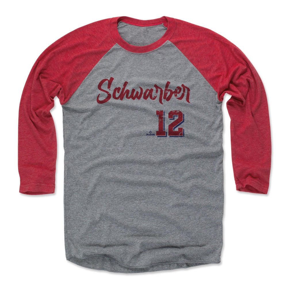 Kyle Schwarber Men&#39;s Baseball T-Shirt | 500 LEVEL