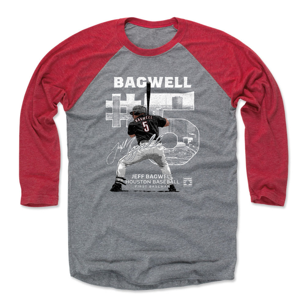 Jeff Bagwell Men&#39;s Baseball T-Shirt | 500 LEVEL