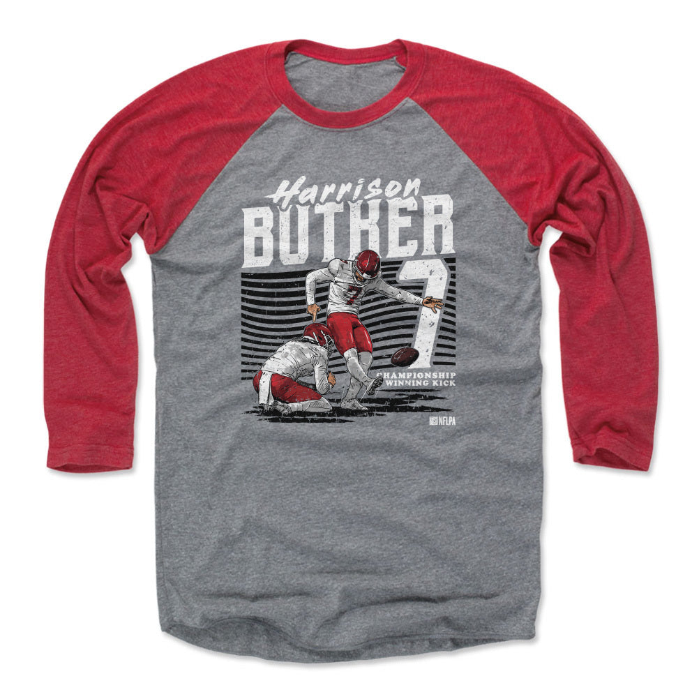 Harrison Butker Men's Baseball T-Shirt | 500 LEVEL