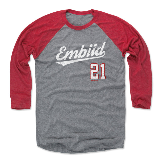 Joel Embiid Men's Baseball T-Shirt | 500 LEVEL