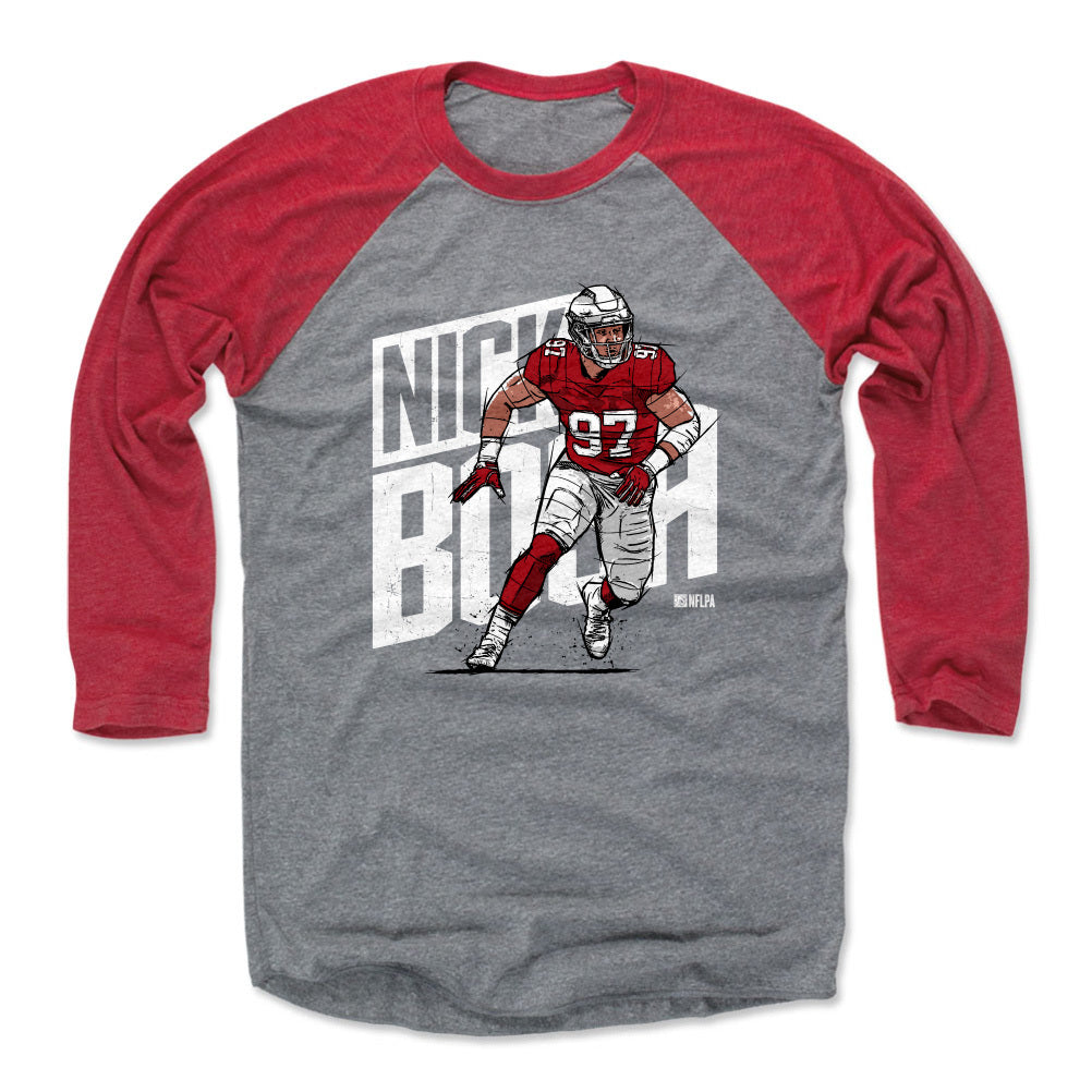 Nick Bosa Men&#39;s Baseball T-Shirt | 500 LEVEL