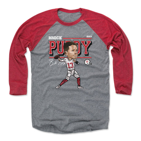 Brock Purdy Men's Baseball T-Shirt | 500 LEVEL