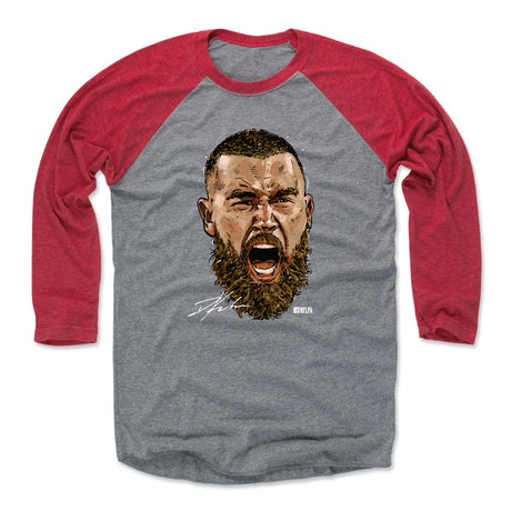 Travis Kelce Men's Baseball T-Shirt | 500 LEVEL