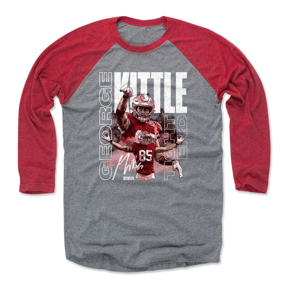 George Kittle Men's Baseball T-Shirt | 500 LEVEL