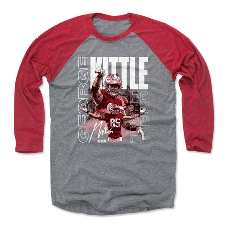 George Kittle Men's Baseball T-Shirt | 500 LEVEL