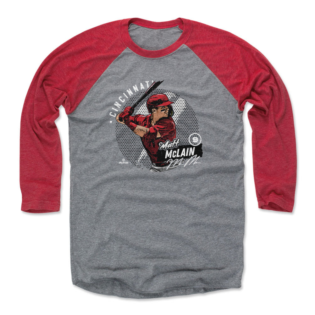 Matt McLain Men&#39;s Baseball T-Shirt | 500 LEVEL