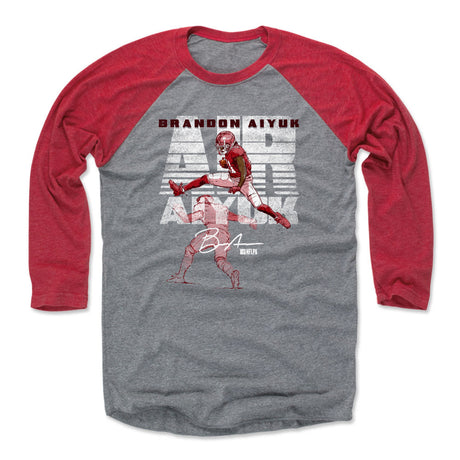 Brandon Aiyuk Men's Baseball T-Shirt | 500 LEVEL
