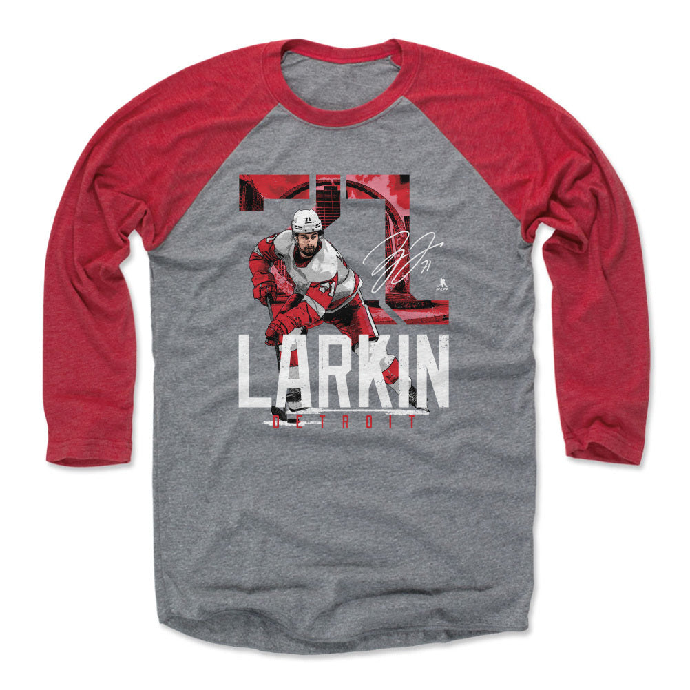 Dylan Larkin Men's Baseball T-Shirt | 500 LEVEL