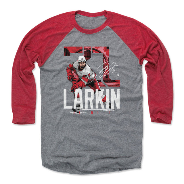 Dylan Larkin Men's Baseball T-Shirt | 500 LEVEL