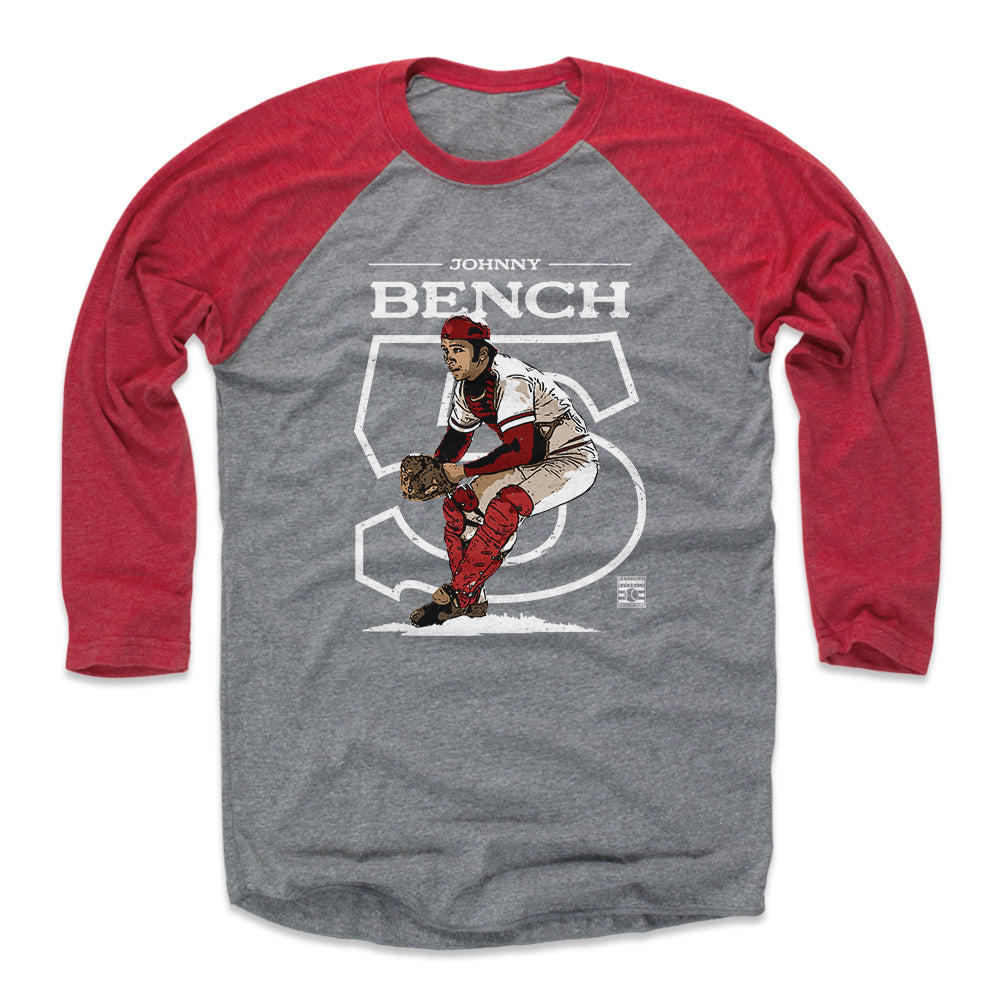 Johnny Bench Men's Baseball T-Shirt | 500 LEVEL