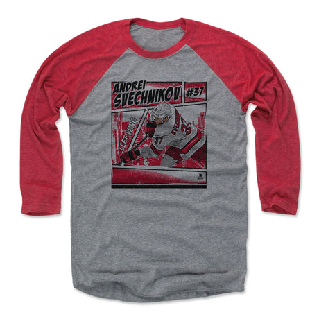 Andrei Svechnikov Men's Baseball T-Shirt | 500 LEVEL