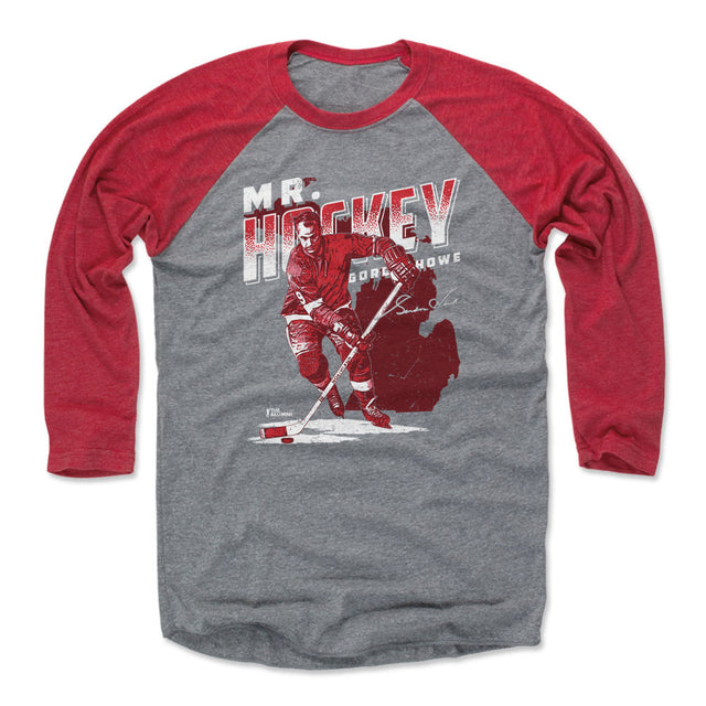 Gordie Howe Men's Baseball T-Shirt | 500 LEVEL