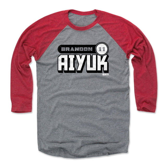 Brandon Aiyuk Men's Baseball T-Shirt | 500 LEVEL