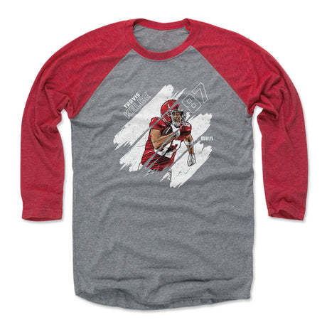 Travis Kelce Men's Baseball T-Shirt | 500 LEVEL