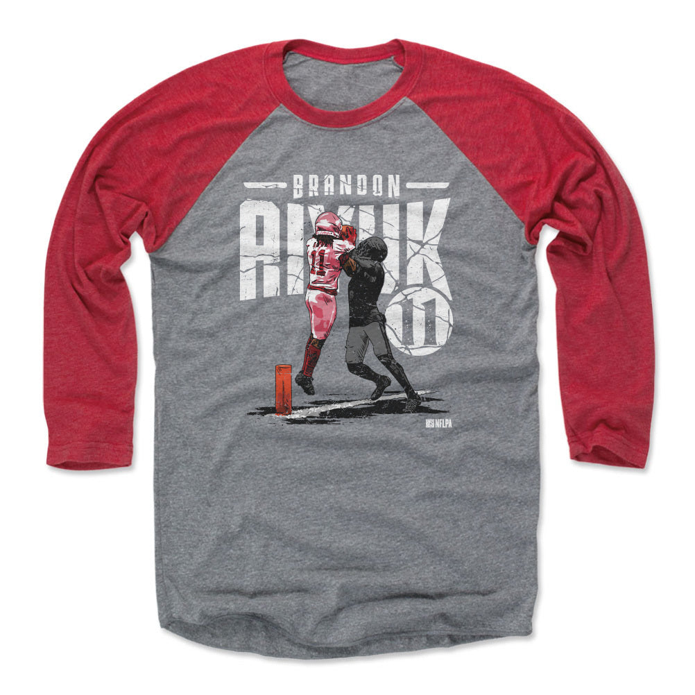 Brandon Aiyuk Men&#39;s Baseball T-Shirt | 500 LEVEL