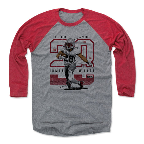 James White Men's Baseball T-Shirt | 500 LEVEL