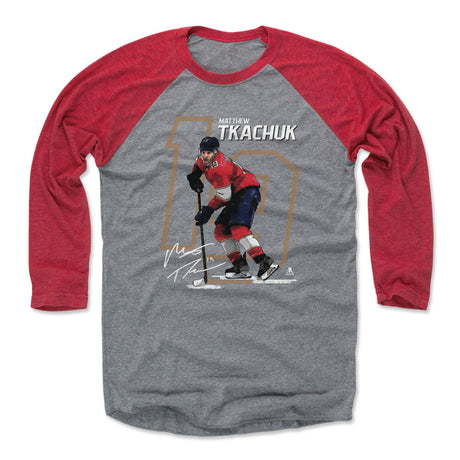 Matthew Tkachuk Men's Baseball T-Shirt | 500 LEVEL